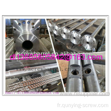 Pvdf Plastic Customed Screws For Injection Mechanical Machine 